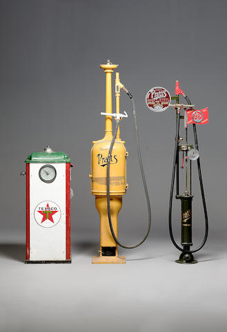 An American style Texaco Petrol Pump by The Wayne Pump Co, Maryland U.S.A,