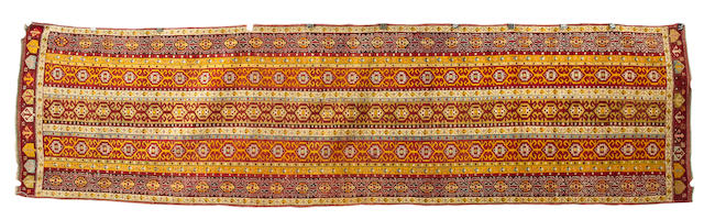 A Karapinar long rug West Anatolia, 397cm x 104cm