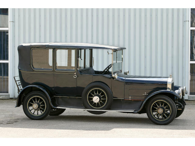 1921 Wolseley 20hp 3.9 litre Landaulette  Chassis no. 36326 Engine no. 166A 2548