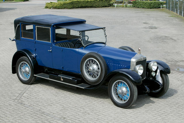 1923 Minerva Type AB 3.4 litre Fully Convertible Salamanca  Chassis no. 61306 Engine no. 61248