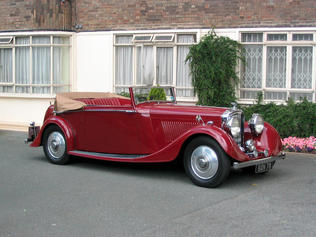 The ex-Albert Finney,1935 Bentley 3&#189;-Litre Three-Position Drophead Coupe  Chassis no. B200DG Engine no. L2BR