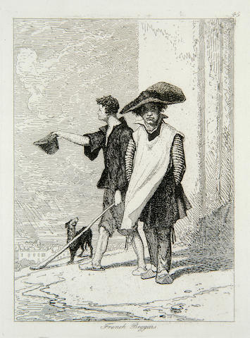 John Sell Cotman (1782-1842) Five soft ground etchings 1838 various sizes, unframed (5).