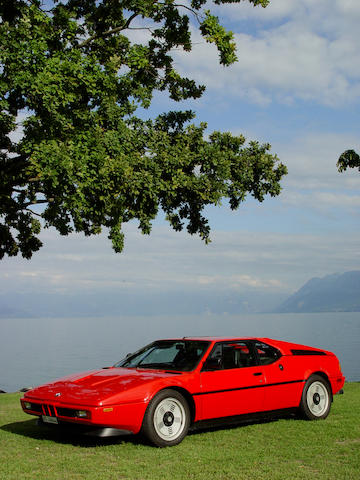 1980 BMW M1 Coup&#233;  Chassis no. WBS59910004301320