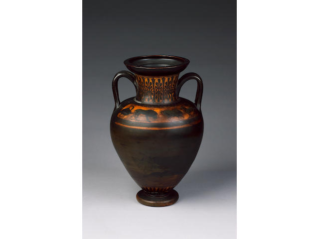 An Attic black-figure amphora