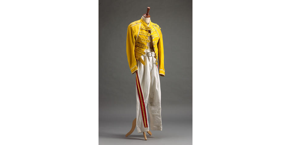 Freddie Mercury's stage costume, 1980s,