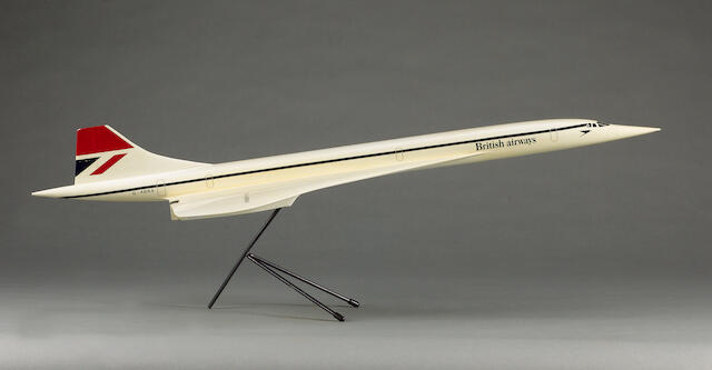 Bonhams A Travel Agent S Model Of Concorde