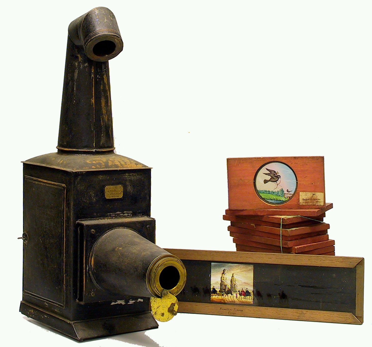 Magic Lantern and slides,