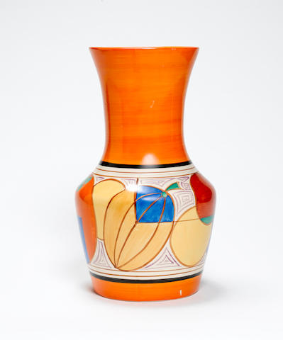 'Melon (Picasso Fruit)' A Vase