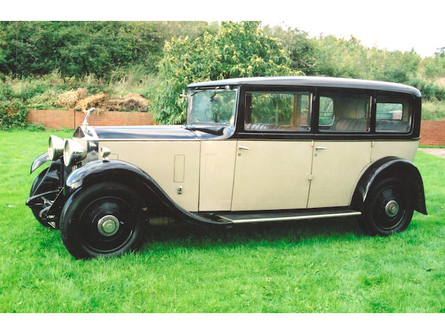 1932 Rolls-Royce 20/25hp Limousine  Chassis no. GMU 29 Engine no. M5X