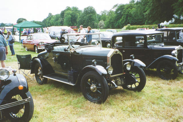 1927 Swift 10hp P-Type Tourer  Chassis no. 29161 Engine no. 29161
