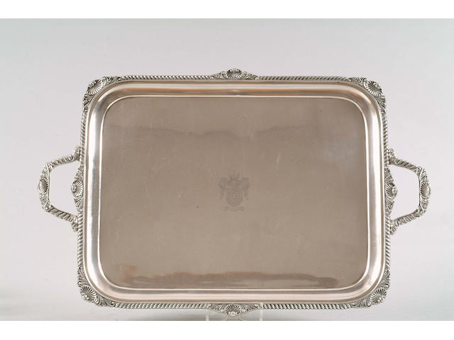 A large two handled tray H.Woodward & Co Ltd, 1913,