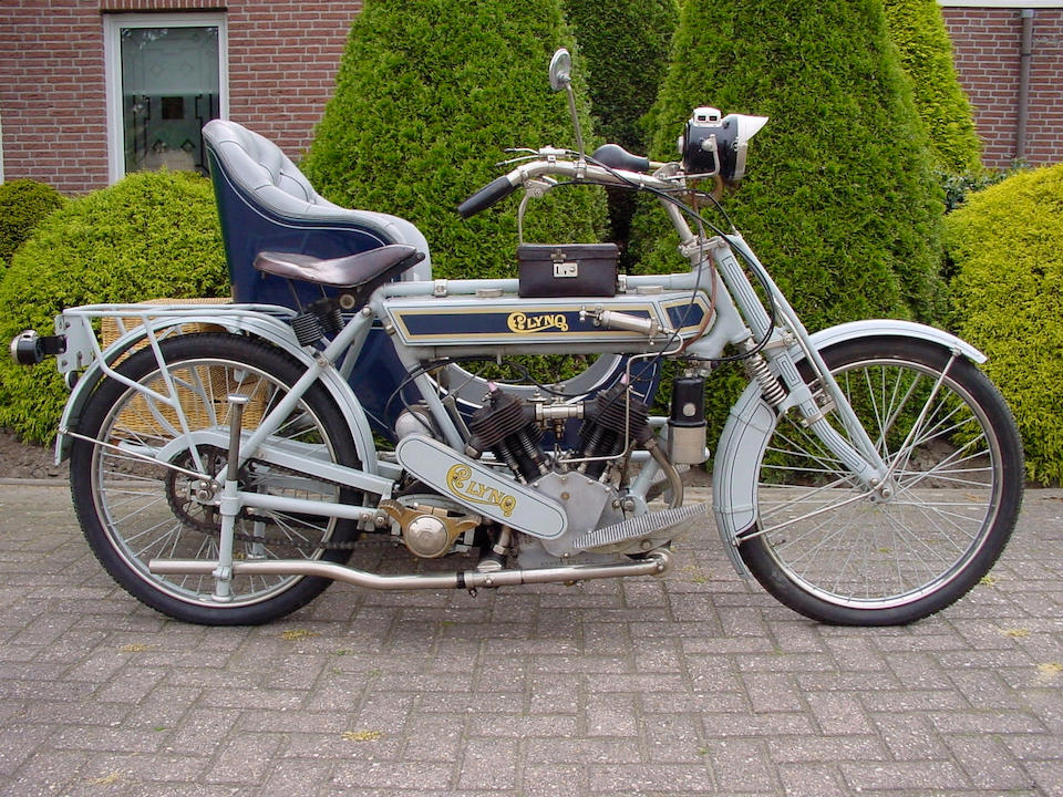 1912 Clyno 5/6hp Motorcycle Combination  Frame no. 2825 Engine no. 2825