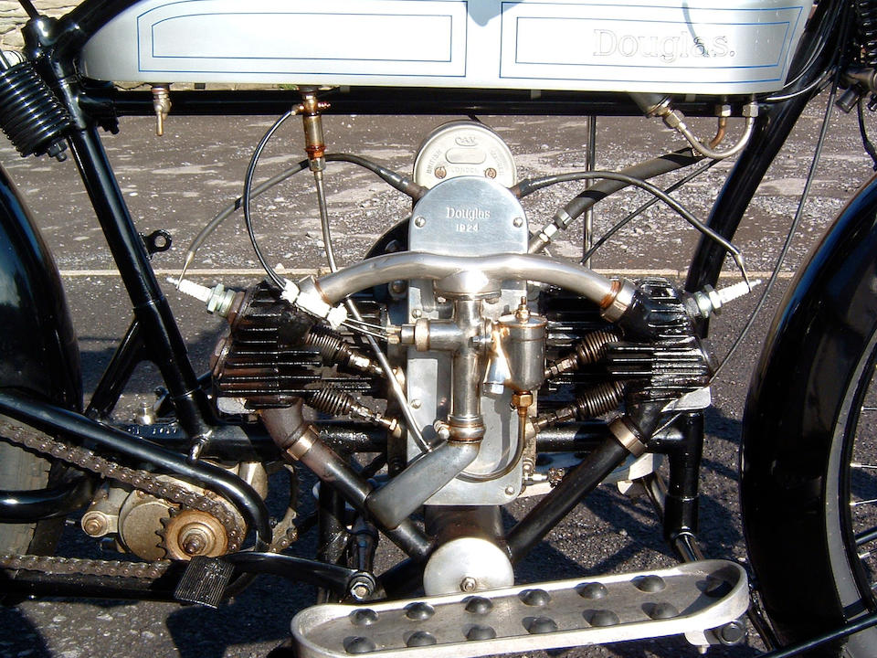 1924 Douglas 2.75hp Model CW  Frame no. 1707 Engine no. 74871