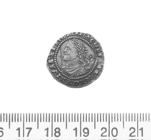 James I, (1603-1625), Quarter-laurel (S.2642B).
