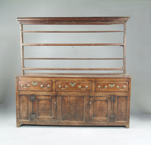 A George III oak dresser