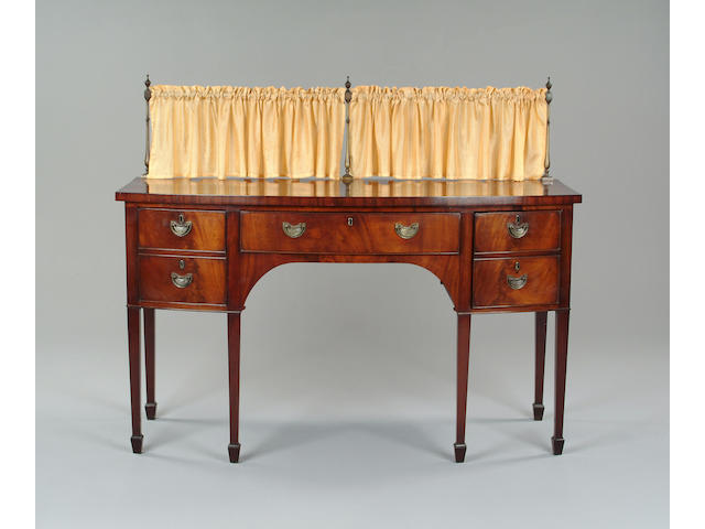 A George III style mahogany sideboard