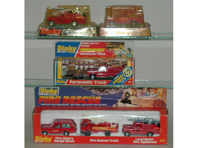 Dinky fire vehicles, 4