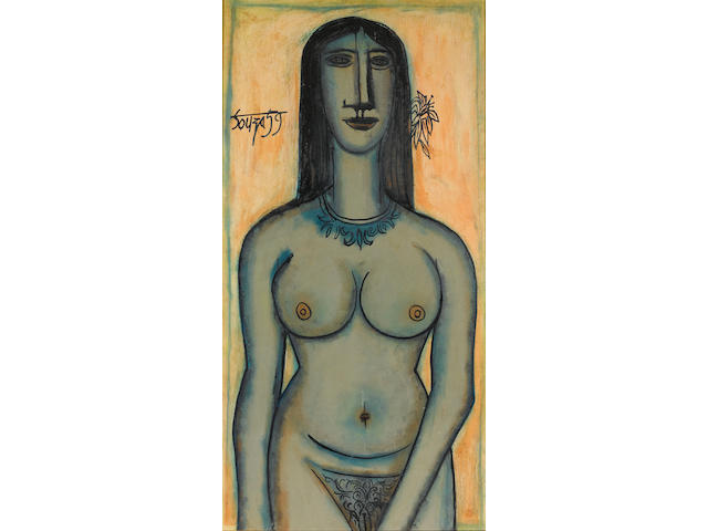 Francis Newton Souza (India, 1924-2002) Nude