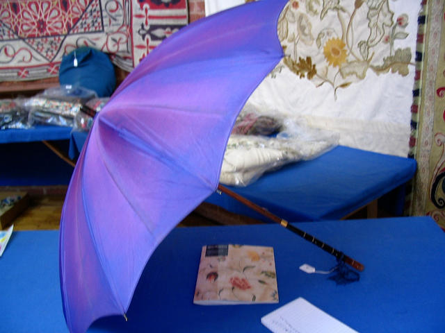 A lady's umbrella,