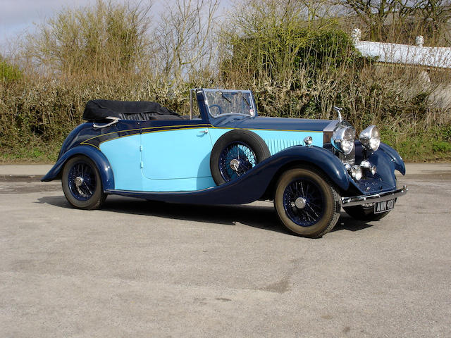 1934 Rolls-Royce 20/25hp Drophead Coupe  Chassis no. GWE26 Engine no. F8P
