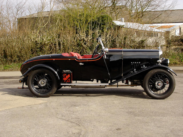 1927 Alvis 12/50hp SD &#145;Beetleback&#146; Tourer  Chassis no. 5283 Engine no. 5635