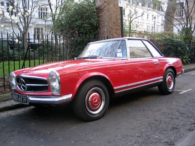 1967 Mercedes-Benz 250SL Convertible  Chassis no. 11304322064147 Engine no. 12998222002050