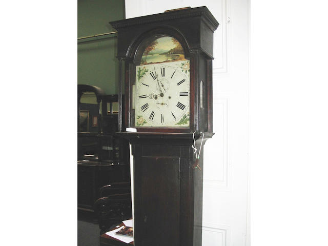 An early 19th Century mahogany Longcase Clock,