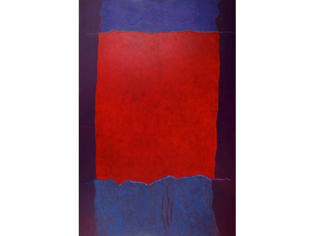 Theodoros Stamos (Greek 1922-1997) Infinity Field, Lefkada Series 220 x 150 cm. (86 5/8 x 59 in.)