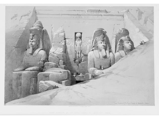 ROBERTS (DAVID) The Holy Land, Syria, Idumea, Arabia, Egypt & Nubia, 6 vol.