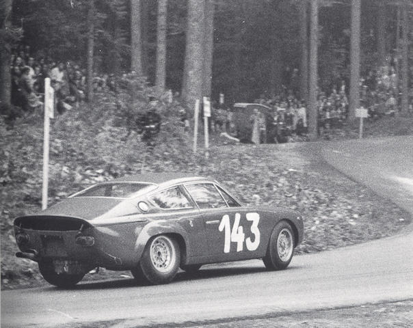 Swiss GT Championship Class-winning,1964 Simca-Abarth 2000 Corsa Berlinetta  Chassis no. 1350051