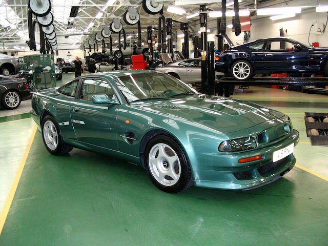 One owner from new,1999 Aston Martin Vantage Le Mans Coup&#233;  Chassis no. SCFDAM251XBL70247 Engine no. 590/R/70247/MLM