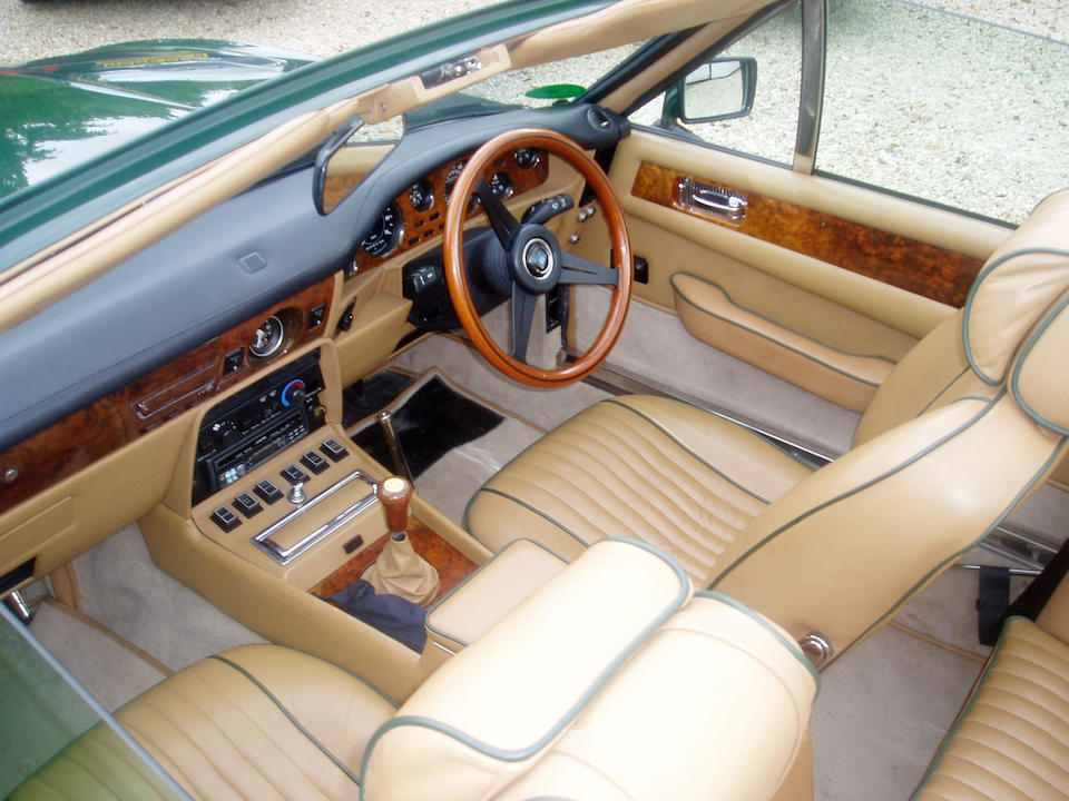 1988 Aston Martin Vantage Volante &#8216;Prince of Wales/Ecurie Ecosse&#8217;  Chassis no. SCFCV81VOJTR15665 Engine no. 580/5665/X