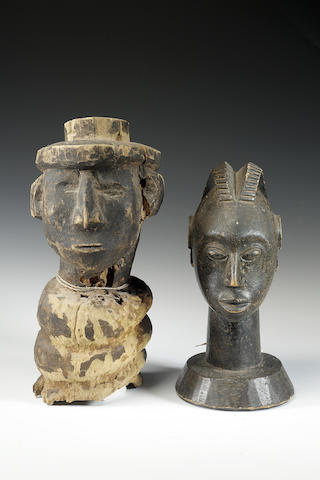 Four West African carvings 4