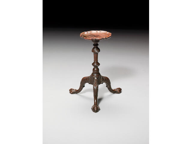 A George III mahogany Tripod Table,