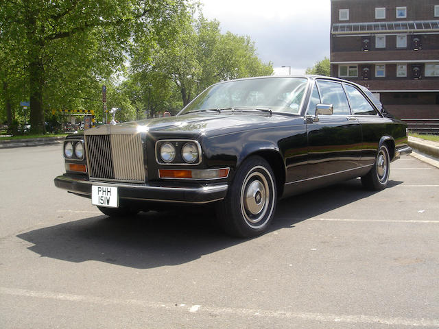 1981 Rolls-Royce Camargue Coup&#233;  Chassis no. SCAYJ42A4BCX03669