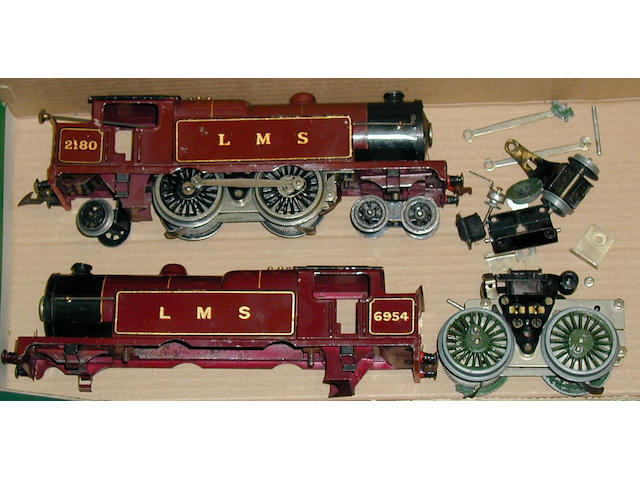 Hornby Series 20-volt 4-4-2T LMS 2180 locomotive and body only for 6954