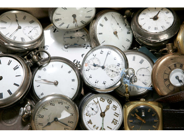 A collection of Pocket Watches,