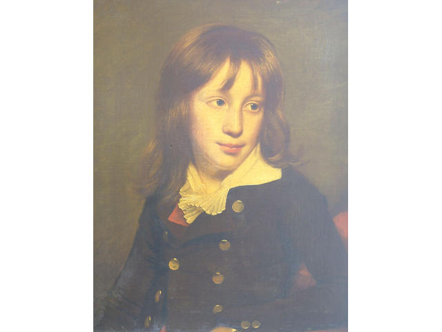 Attributed to John Opie (1761-1807) 'Portrait of Peter Thomas Westcott, 1793)' 52 x 41cm (20 1/2 x 16in)