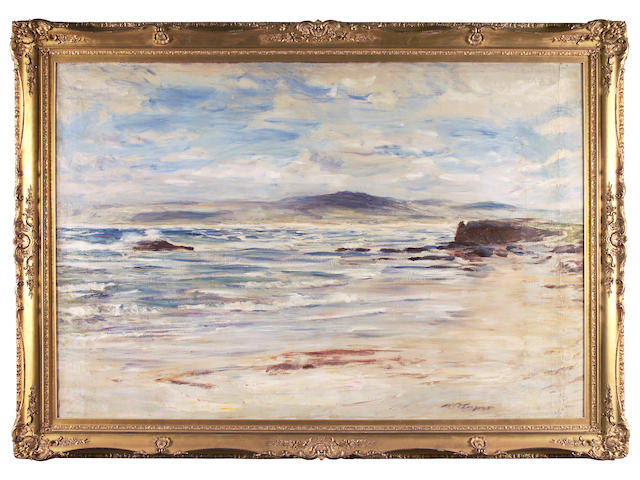 William McTaggart RSA RSW (1835-1910) Machrihanish, Bay Voyach 147 x 218cm (58 x 86ins)