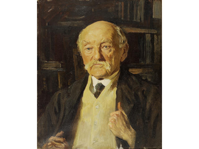 HARDY, THOMAS (1840-1928, poet and novelist, O.M.) PORTRAIT BY REGINALD GRENVILLE EVES R.A., R.P. (1876-1941),