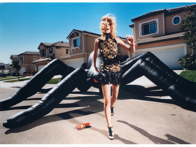 David LaChapelle (b.1964) Inflatable Spider 122 x 165 cm. (48 x 65 in.)
