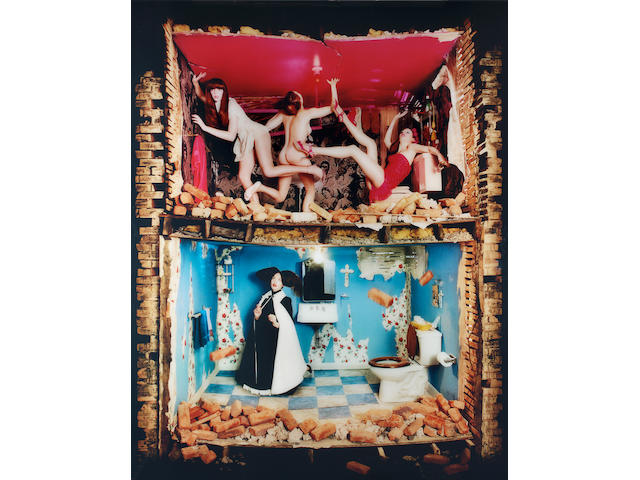 David LaChapelle (b.1964) Saints and Sinners 155 x 122 cm. (61 x 48 in.)