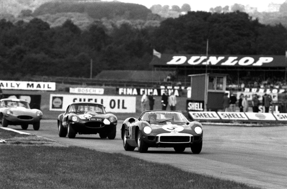 The Ex-Peter Sutcliffe - "...most successful 'Lightweight' of 1964",1963 'Lightweight' Jaguar E-Type Two-Seater Competition Coupe  Chassis no. S850666