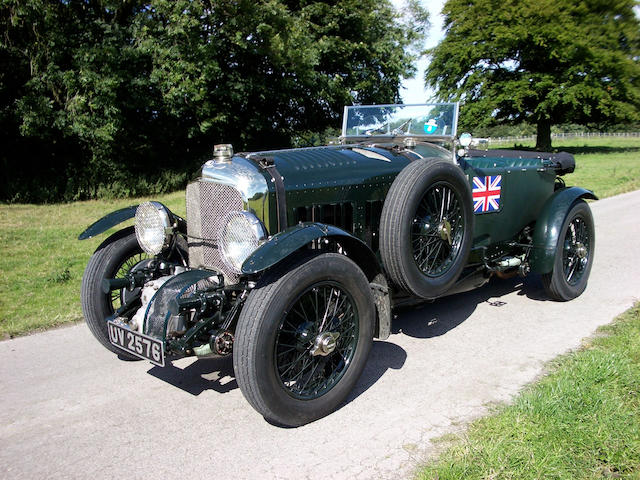 1929 Bentley 4 1/2 litre Supercharged Birkin Team Car Specification Four Seater  Chassis no. DS 3569 Engine no. DS 3569 S