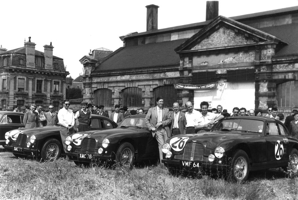 'XMC 76' - The Ex-Works Lightweight Le Mans, Mille Miglia,1951-53 Aston Martin DB2 Grand Touring Competition Coupe  Chassis no. LML/50/50 Engine no. LB6V/50/344