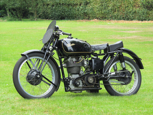 The ex-Les Graham, Swiss Grand Prix-winning,1948 Velocette 348cc KTT MkVIII Racing Motorcycle  Frame no. SF 121 Engine no. KTT 973