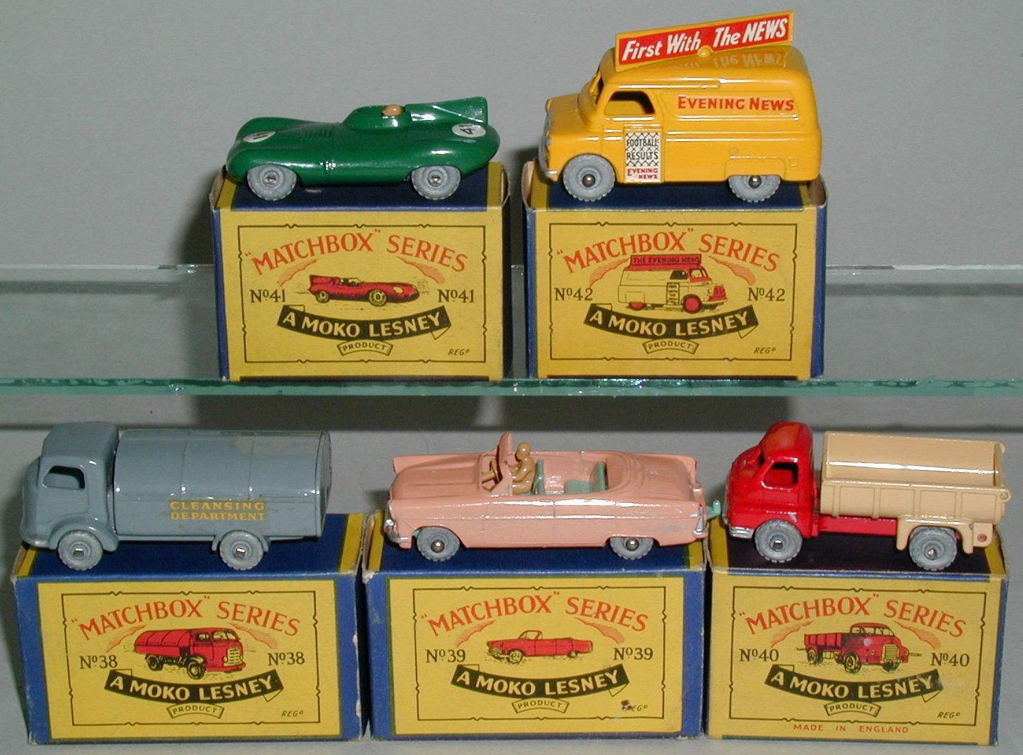 Matchbox 1-75's 5