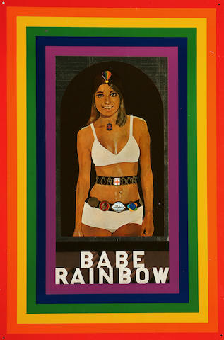 Sir Peter Blake (British, b.1932) Babe Rainbow unframed 66 x 44cm (26 x 17 1/4in)