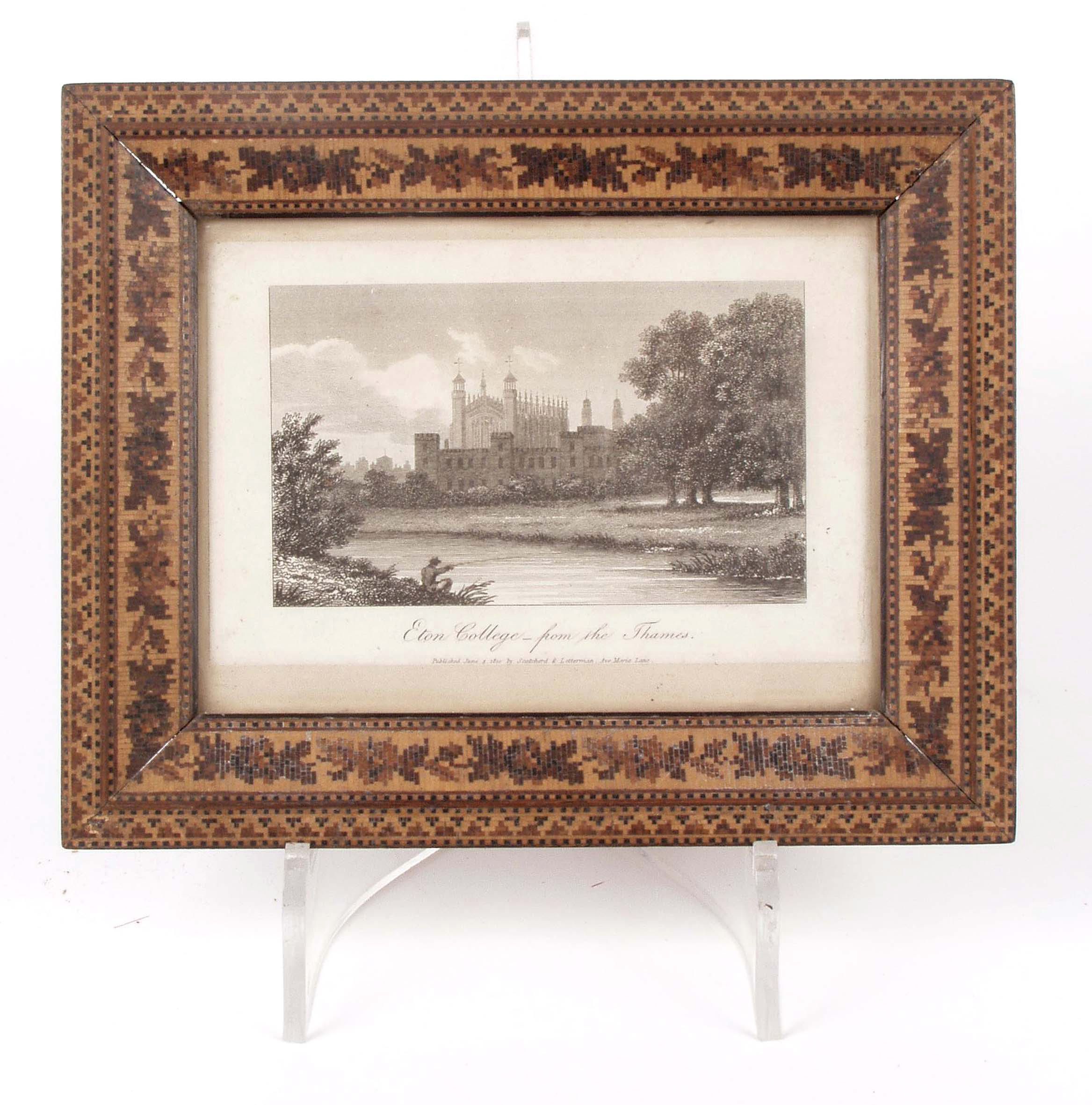 A Tunbridge ware frame