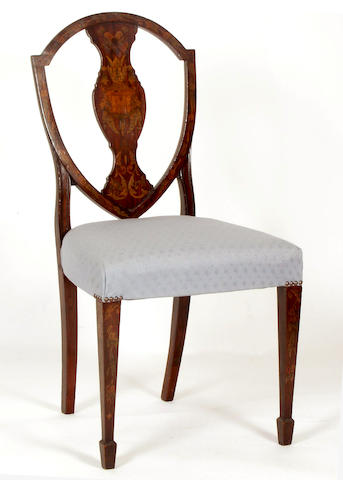 A set of six 19th Century mahogany dining chairs